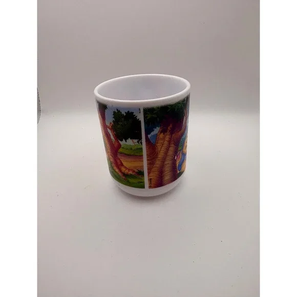 Vtg Disney Winnie the Pooh Melamine Cup Zak Designs Hundred Acre Band Plastic - Picture 4 of 6